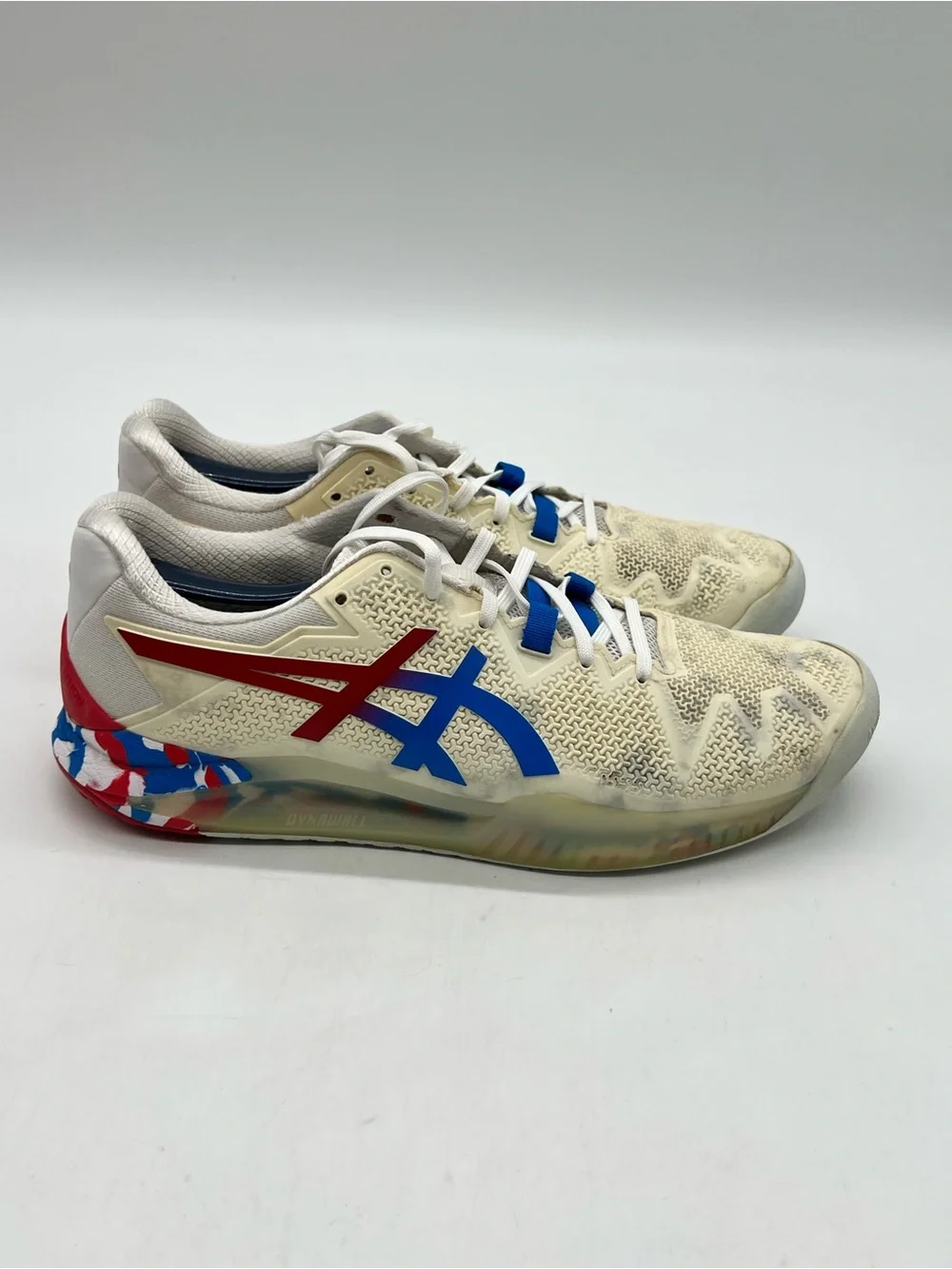 Asics Gel-Resolution 8 L.E. Retro Tokyo Olympic Men's 10 Tennis Shoes 1041A111